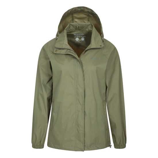 Mountain Warehouse Dames/Dames Pakka II Waterdichte Jas (Khaki) - Image 5