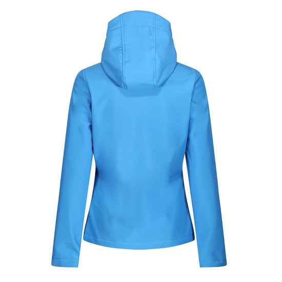 Regatta Womens/Ladies Venturer Hooded Soft Shell Jacket (French Blue/Navy)