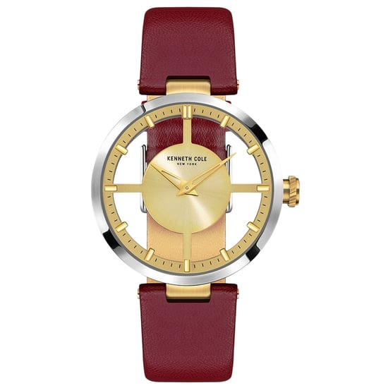 Kenneth Cole Dameshorloge Kwarts Zilver & Goud - Image 1
