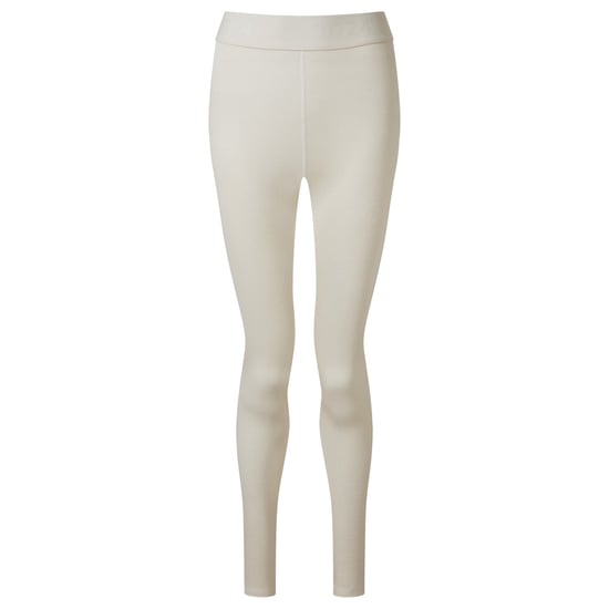 Meru Womens Cashmere Touch Base Layer Leggings Off White