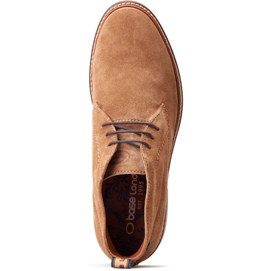 Base London Knebworth Leder Heren Ginger Laarzen - Image 4