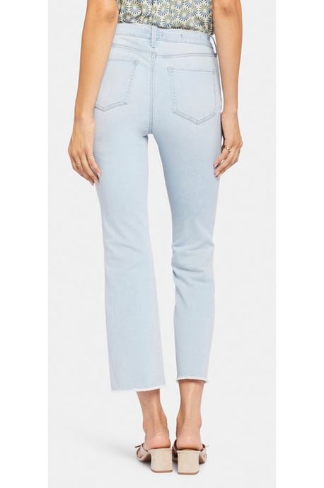 Slim Bootcut Ankle Jeans Light Blue Cool Embrace® Denim