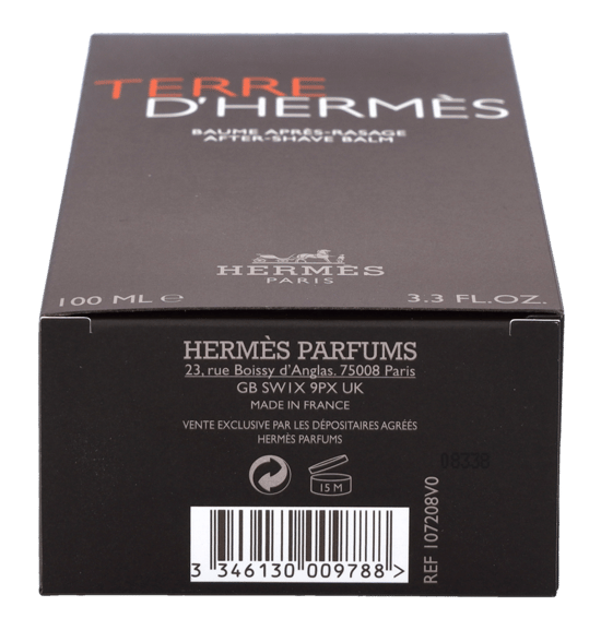 Hermes Terre D'Hermes After Shave Balm100 ml. - Image 4