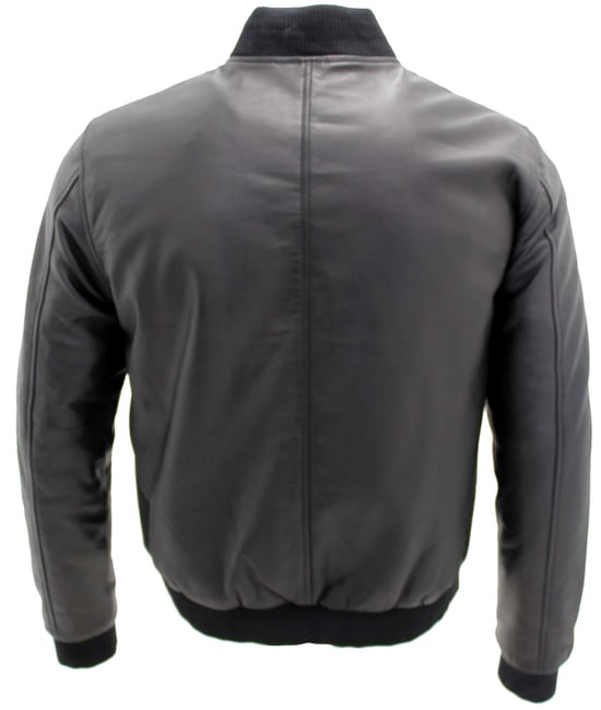 Varisty Leather Bomber Jacket
