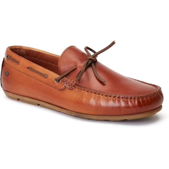 Base London Brooks Leren Herenpantoffels Burnt Tan - Image 1