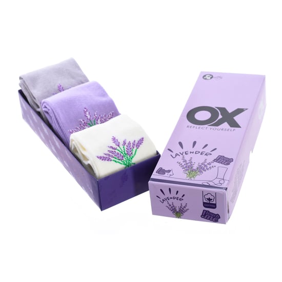 Pack of 6 low socks OX with fresh scents