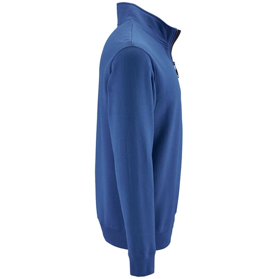 SOLS Heren Stan Contrast Zip Neck Sweatshirt (Koningsblauw) - Image 3