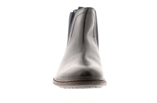 Bandwagon Mens Smart Boots Apollo Leather Slip On black