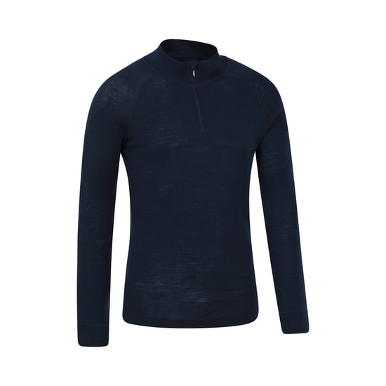 Mountain Warehouse Heren Merino Wol Base Layer Top (Set van 2) (Marine) - Image 2