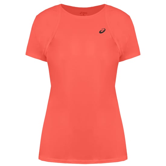Asics Logo Womens Orange T-Shirt