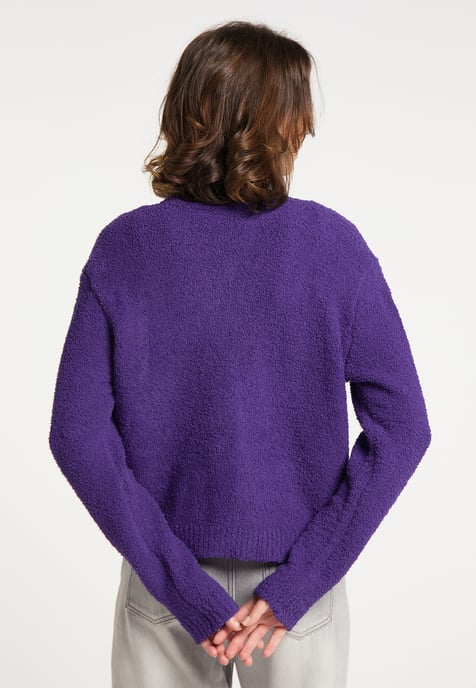 Mymo Knittwinset Blonda Dames paars - Image 5