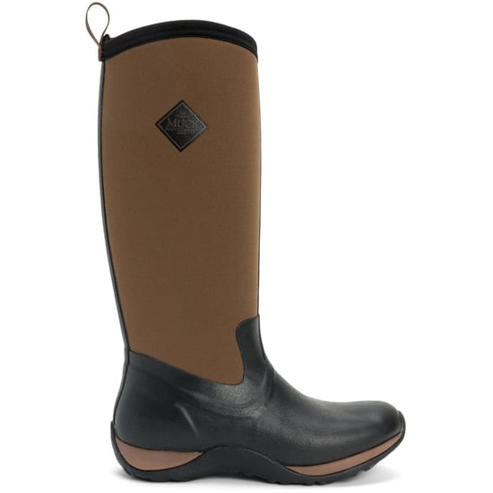Muck Boots Arctic Adventure Zwarte/Bruine Regenlaarzen - Image 5