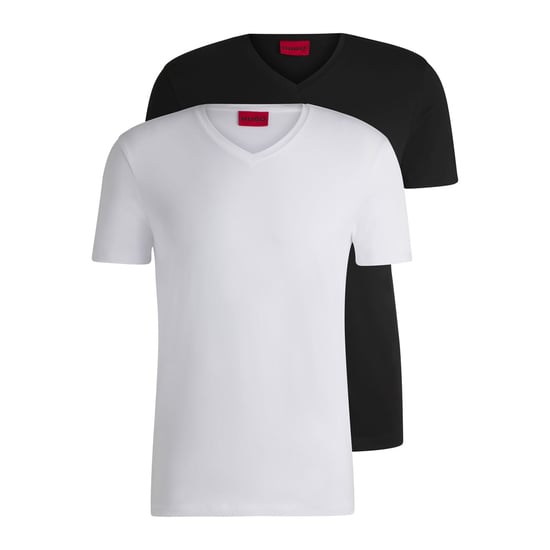 Heren Hugo 2-pack T-shirt met V-hals in Multi kleur - Image 1