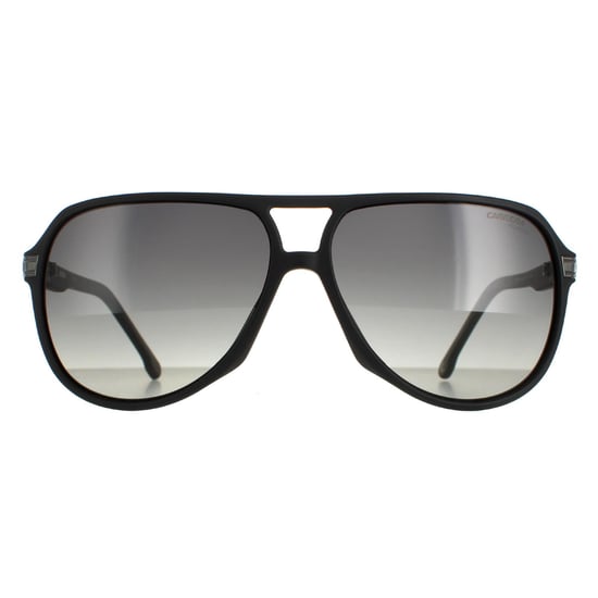 Carrera Aviator Unisex Matte Black Grey Gradient Polarized  1045/S