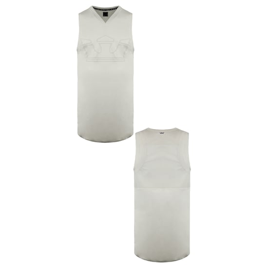 Supra V-Neck Sleeveless Off White Mens Graphic Logo Vest 192180 036