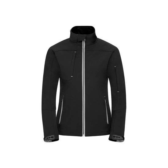 Russell Dames/Dames Bionic Zachte Shell Jas (Zwart) - Image 1