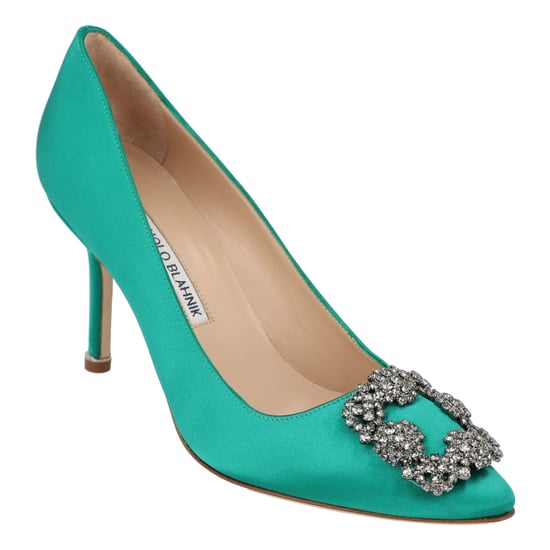 Manolo Blahnik Hangisi 090 Pumps Groen - Image 2