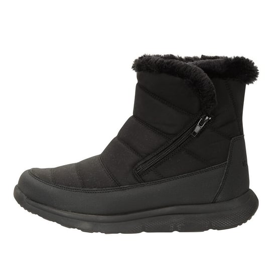 Mountain Warehouse Dames/Dames Boston fleece gevoerde sneeuwlaarzen (Zwart) - Image 2