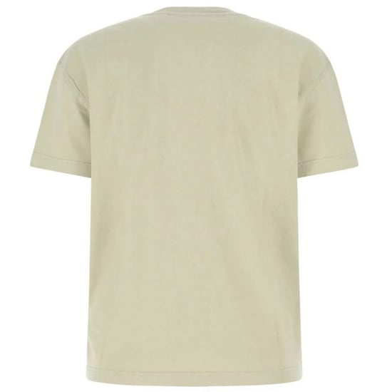 Off-White OW Logo Regular Fit Beige T-Shirt