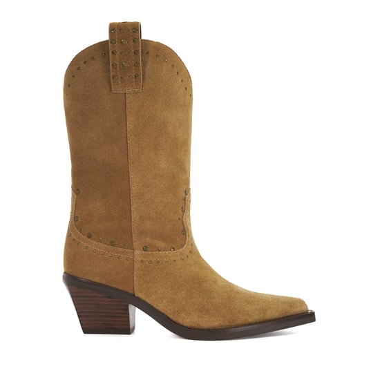 Dune Ladies Podeo - Embellished Block Heel Cowboy Boots - Image 2