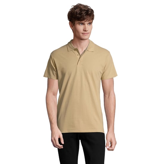 SOLS Heren Lente II Poloshirt (Zand) - Image 1