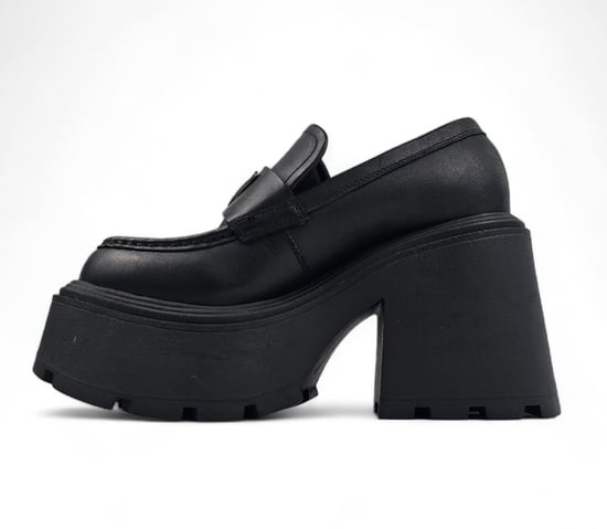 Windsor Smith Zwarte Leren Plateauschoenen - Spolied - Image 4