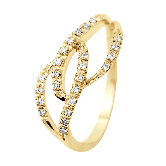 DIADEMA - Ring - Prestige Jewelery - Diamonds - Yellow Gold