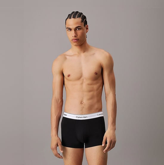 Calvin Klein MODERN COTTON STRETCH Heren 3-Pack Boxers Zwart - Image 4