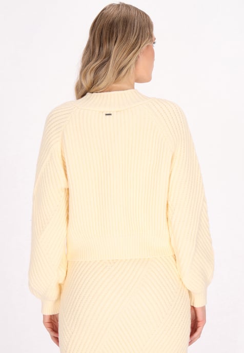 Dreimaster Vest Dames wolwit - Image 4