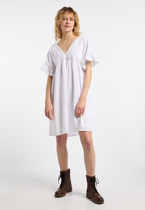 Dreimaster Jurk Dames wit - Image 2