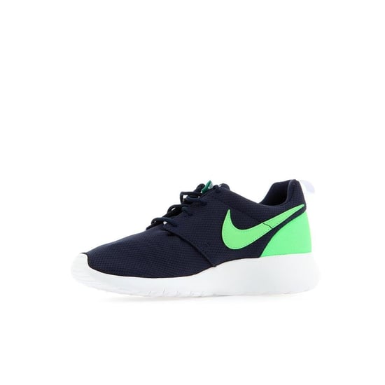 Nike Roshe One (GS) Lace Up Blue Synthetic Kids Trainers 599728 413