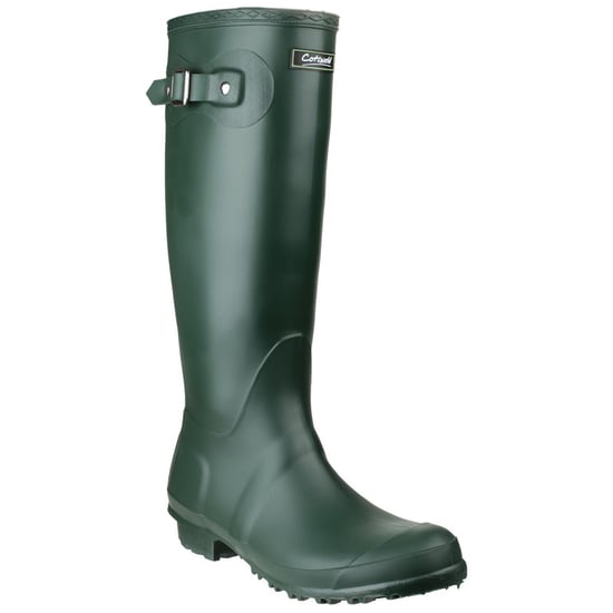 Cotswold Sandringham Buckle-Up Womens Wellington Boots (Green)