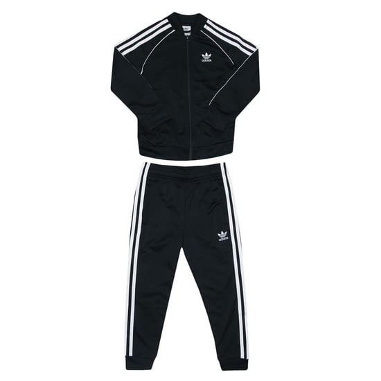 Boy's adidas Originals Infant SST Tracksuit in Black-White