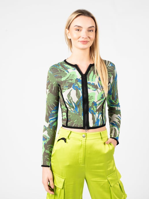 Pinko jas Sapore Vrouw groen - Image 3