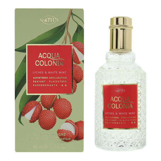 4711 Acqua Colonia Lychee & Witte Munt Eau De Cologne 50ml - Image 1