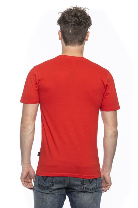 19V69 Italia Mens T-Shirt Troy Red