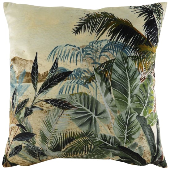 Evans Lichfield Kibale Scene Tropical Printed Cushion Cover - Image 1