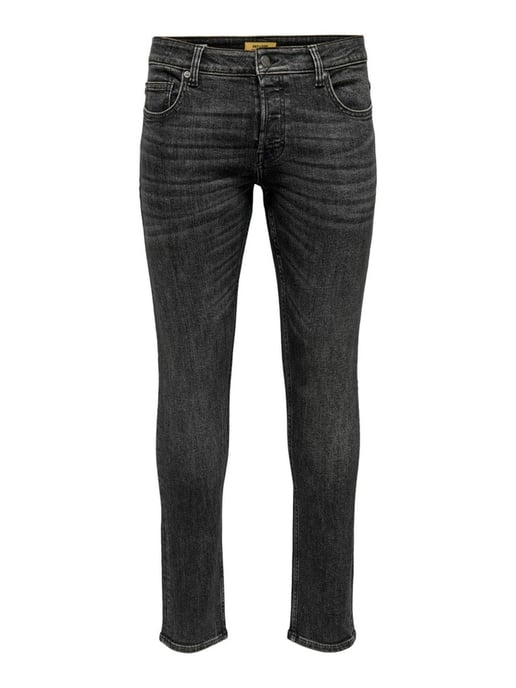 Loom Slim Zwarte Jeans - Zwart - Image 6