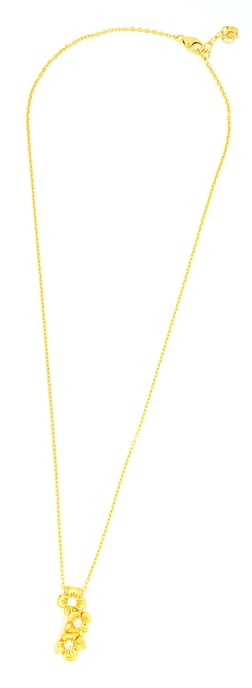 Orphelia Women's 925 Sterling Zilveren Ketting met Hanger - Goud ZH-6018/2 - Image 3