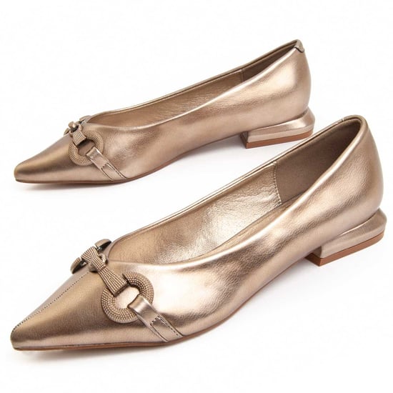 Montevita Ballet Flats Balera2 In Gold