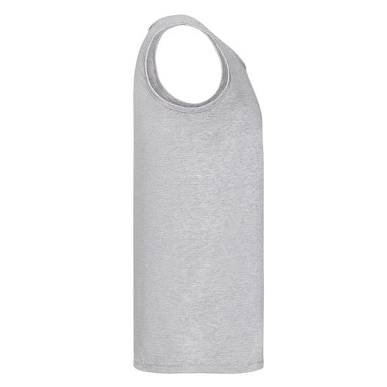 Fruit of the Loom Heren Valueweight Heather Athletic Vest Top (Heide Grijs) - Image 3