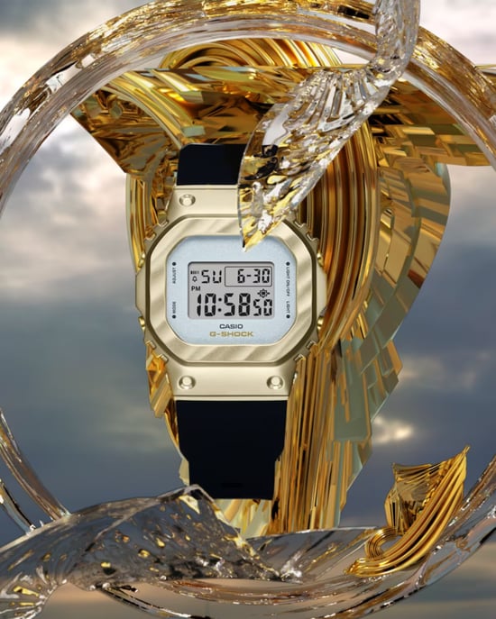 Casio G-shock Dames Zwarte Horloge GM-S5600BC-1ER - Image 4