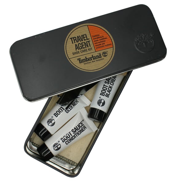 Timberland Travel Agent Shoe Care Repair Kit Tin UW