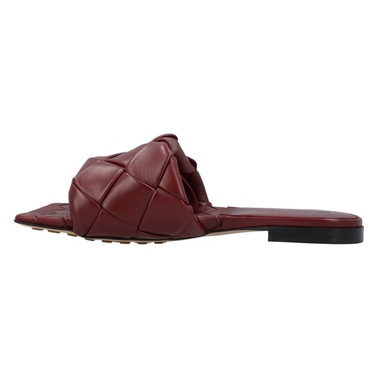 Bottega Veneta Lido Platte Sandalen rood - Image 3