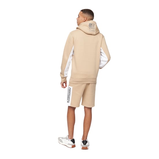 Crosshatch Heren Silomane Hoodie (Steen) - Image 2