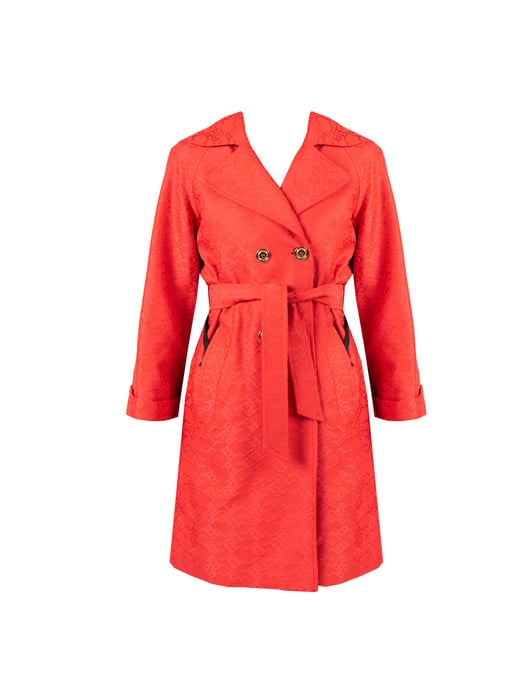 Pinko Trenchcoat Tandil Vrouw rood - Image 1