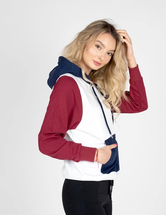 Invicta Sweatshirt Hoodie Woman's White
