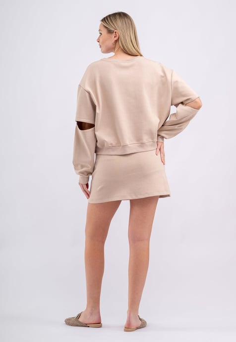 Tom Barron Ladies Stylish two pieces Set with Skirt