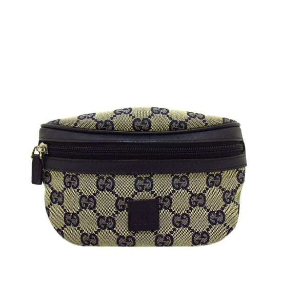 Vintage Gucci GG Canvas Childrens Belt Bag Brown