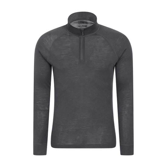 Mountain Warehouse Heren Merino II Base Layer Top (Grijs) - Image 1
